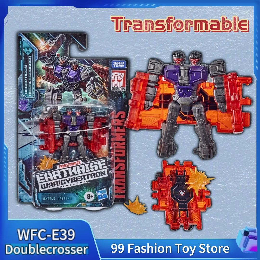 

In Stock Transformation WFC WFC-E39 WFCE39 Decepticon Doublecrosser Action Figure Boy Collection Gift Toy