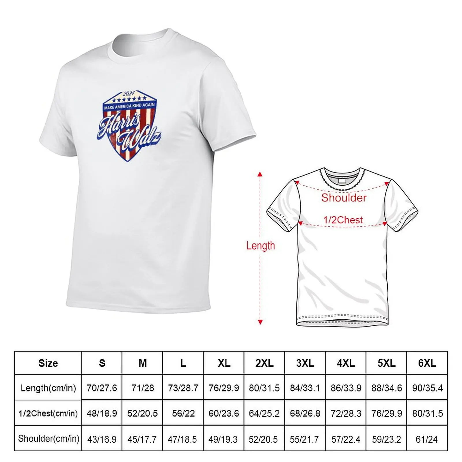 2024 I Love Harris Walz - Make America Kind Again T-Shirt Summer Sports Quick Dry T-Shirt