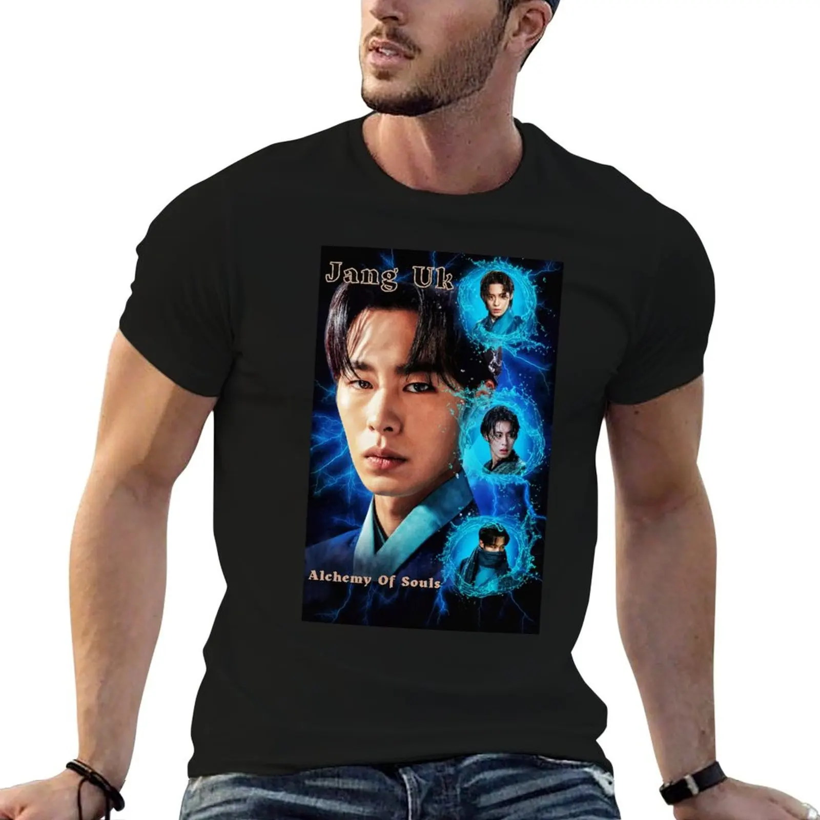 

Jang Uk - Alchemy Of Souls - Lee - Jae Wook T-Shirt t shirt man designer black cotton t-shirt plain for man package T-Shirt
