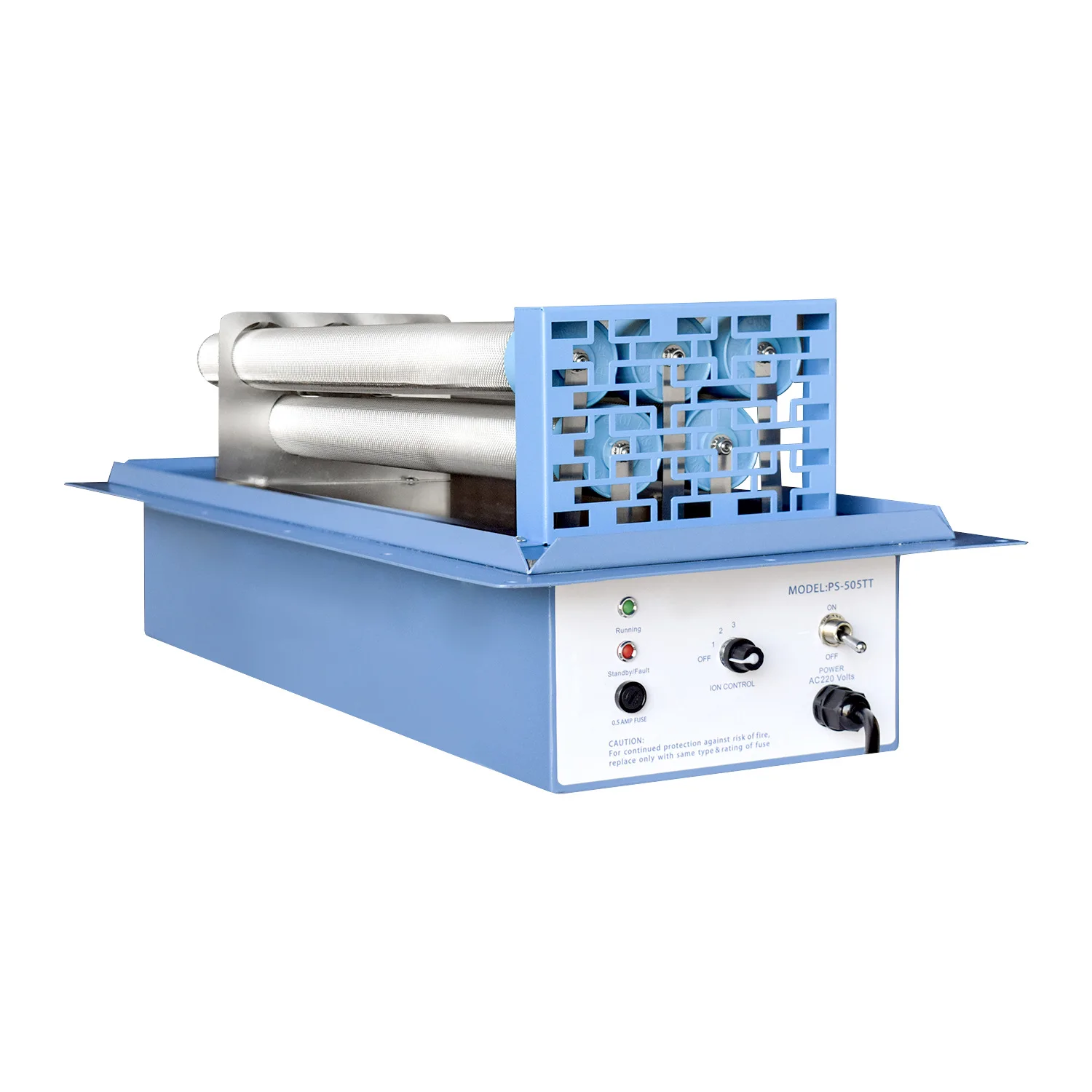 

High energy ion purification host fan coil high energy ion air