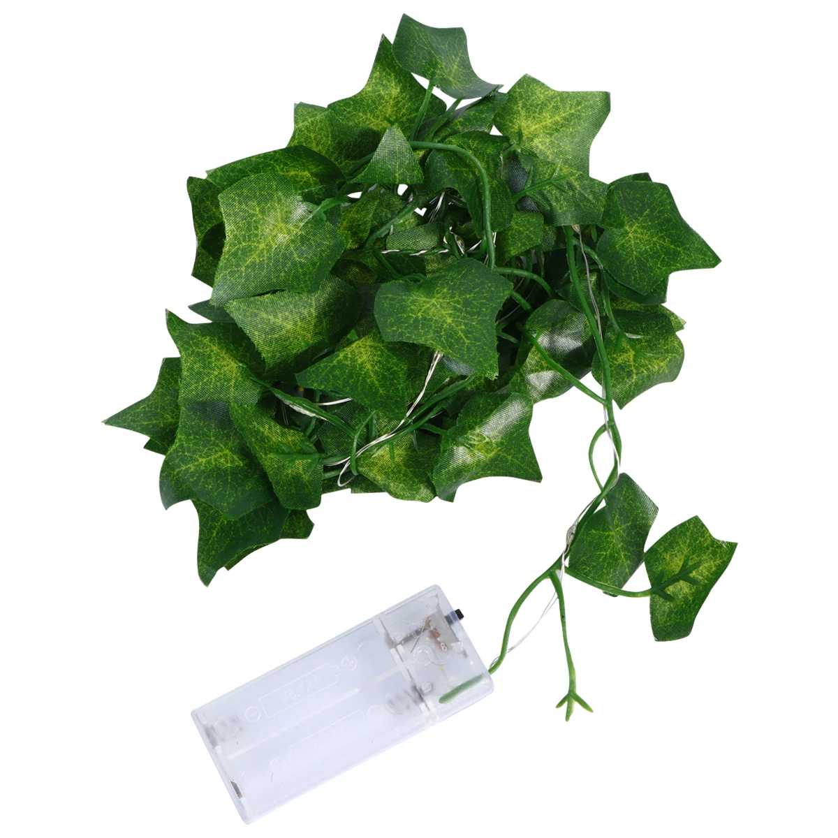 

20 Pcs Green Leaf Rattan LED Light Strings Sturdy Nature Simulation Warm Decorative Household Party DIY Wedding Festival