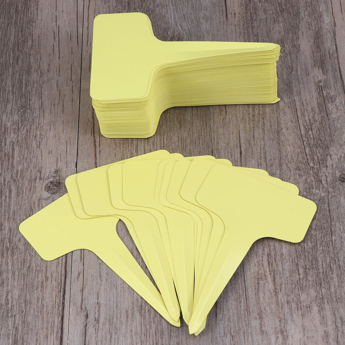 

100pcs PVC Plant Tags 6x10cm Green Waterproof Garden Labels for Outdoor Plants Reusable UVResistant Stakes Markers Plastic