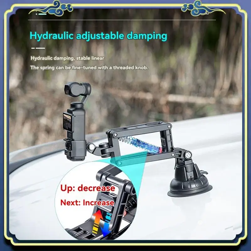 

Portable STARTRC Camera Shock Absorber Fordji OSMO Pocket 3 Camera Part Car Suction Cup Mount