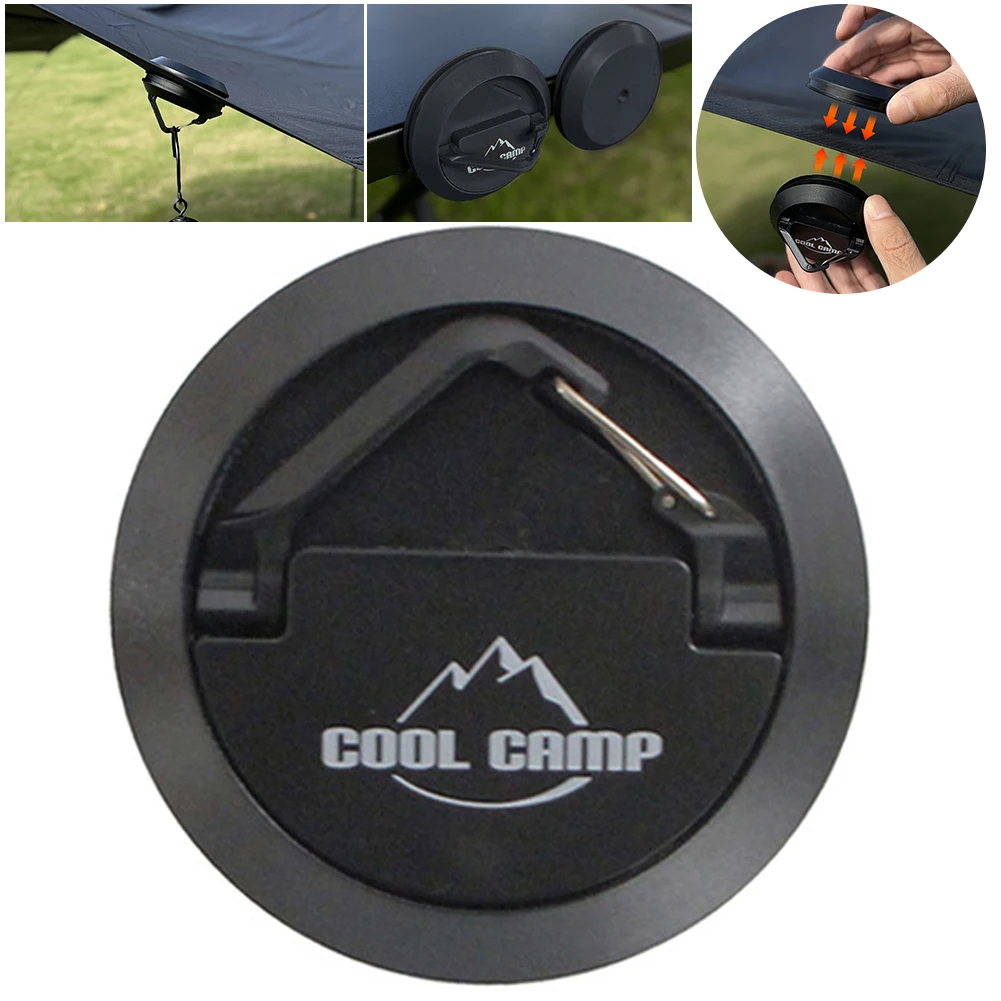 

Strong Magnetic Portable Hanging Hook Outdoor Multifunctional Tool Tent Canopy Hanging Buckle Hooks For Camping Lights Holder