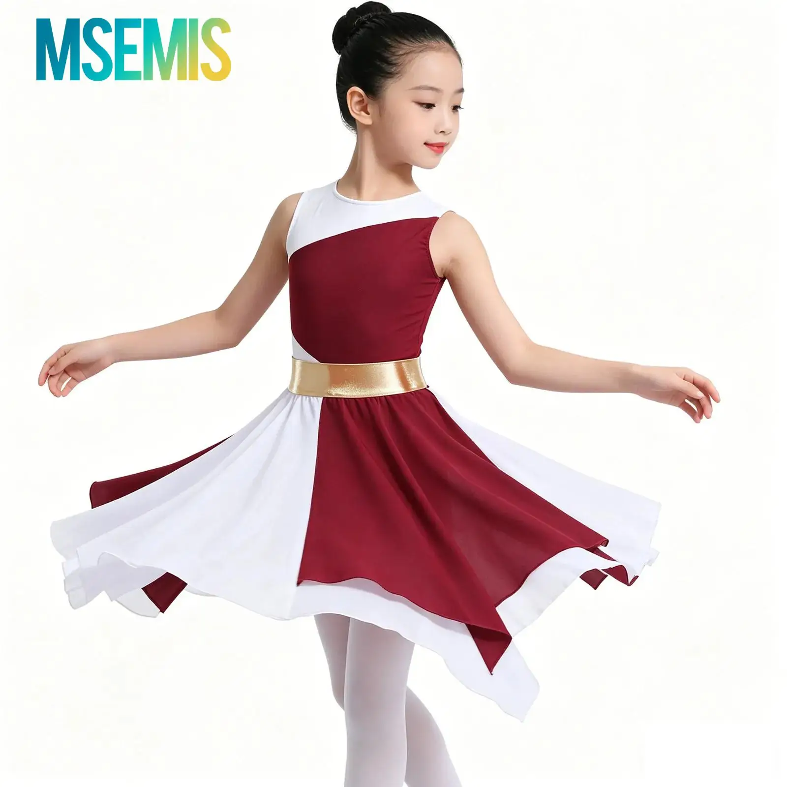 meninas-ballet-trajes-de-danca-lirica-criancas-louvor-igreja-lirico-cristao-ballet-vestidos-dancewear-festa-tunica-vestido-liturgico