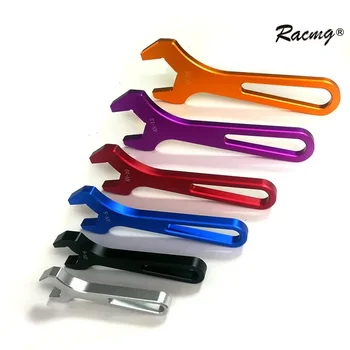 Aluminium AN slangfitting gereedschapset 6-delige lichtgewicht duurzame moersleutelset voor auto AN3 tot AN16 fittingen universeel