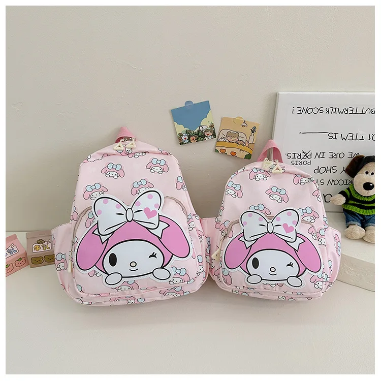 y, детский школьный рюкзак Sanrio, рюкзак Hello Kitty Kuromi Cinnamoroll, ткань Оксфорд с принтом, рюкзак для девочек, школьные принадлежности