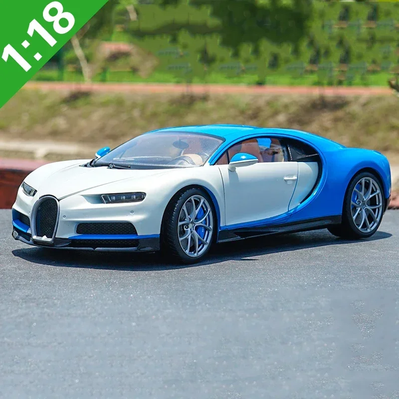 

WELLY GTA 1:18 2016 Bugatti Chiron Sports Car High Simulation Alloy Car Model Diecast Metal Model Toy Collection Gift Children