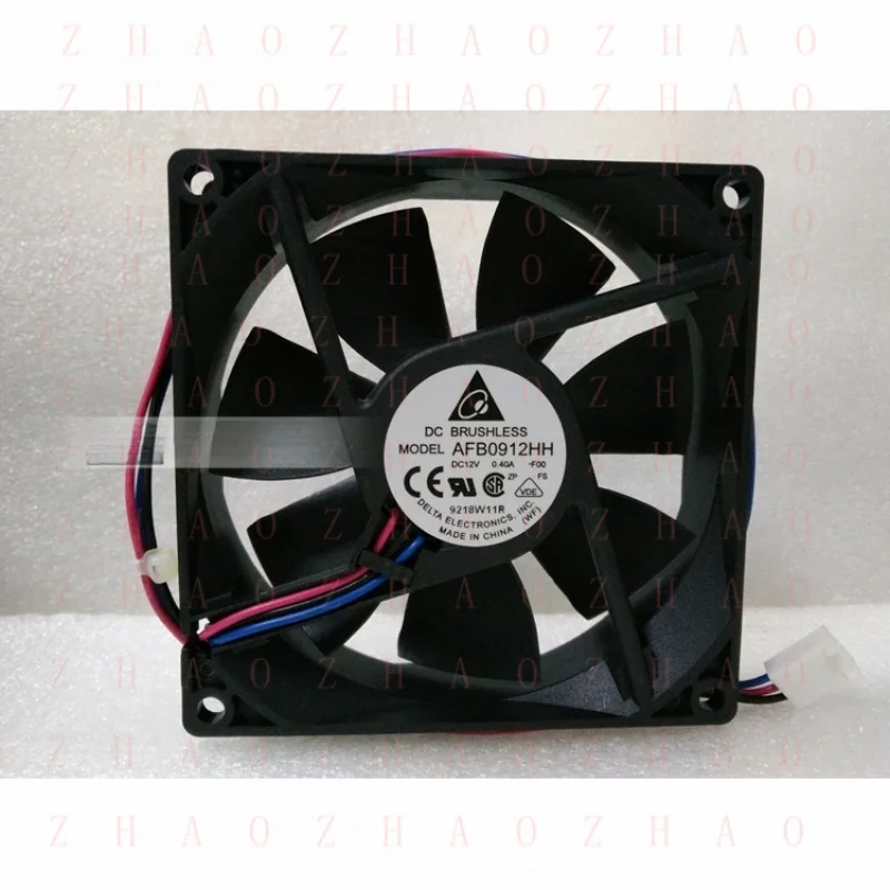 

Вентилятор охлаждения корпуса L+ FOR Delta AFB0912HH, 3-контактный, 9225, 92x92x25 мм, DC12V, 0.4A