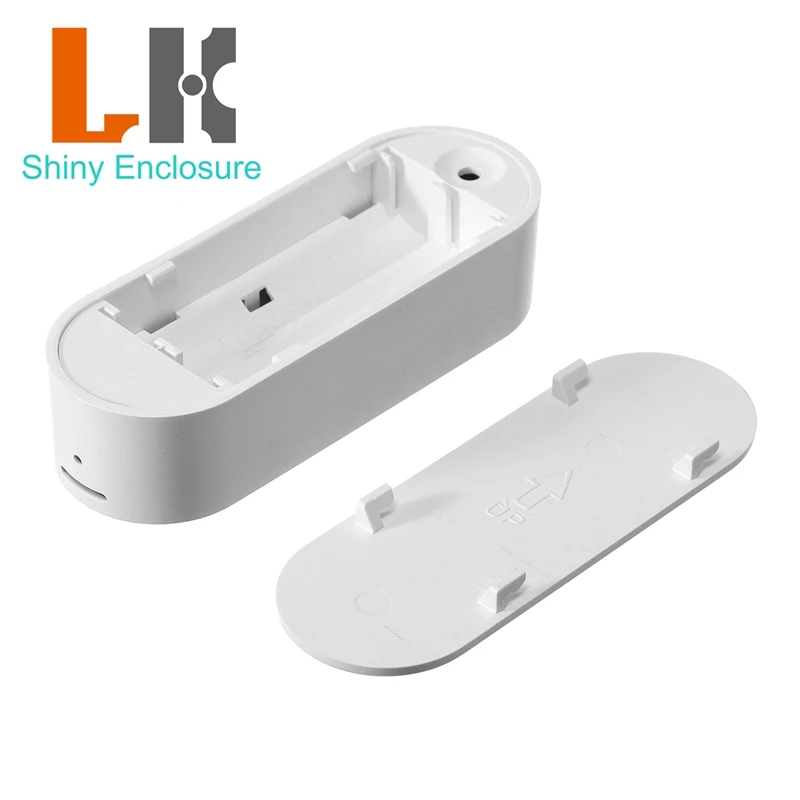 2xAAA Battery Powered PCB Project Box Mini Plastic Temperature Humidity Sensor Enclosure Housing Plastic Instrument Enclosures