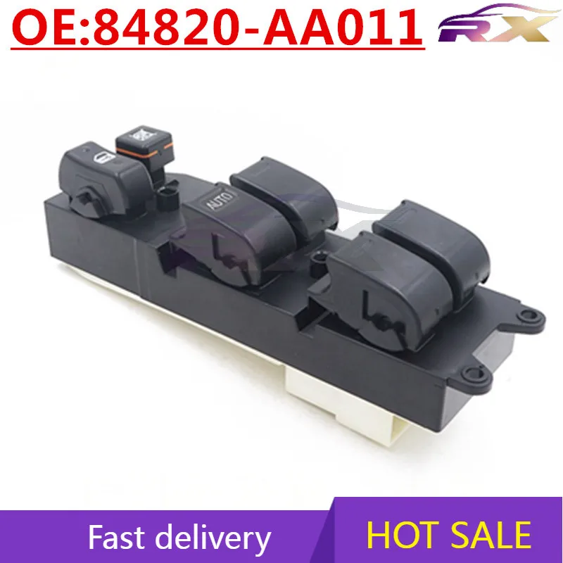 

OEM:84820-AA011 Suitable for Toyota Corolla Power Window Control Switch Left Front Glass Lift Switch Assembly