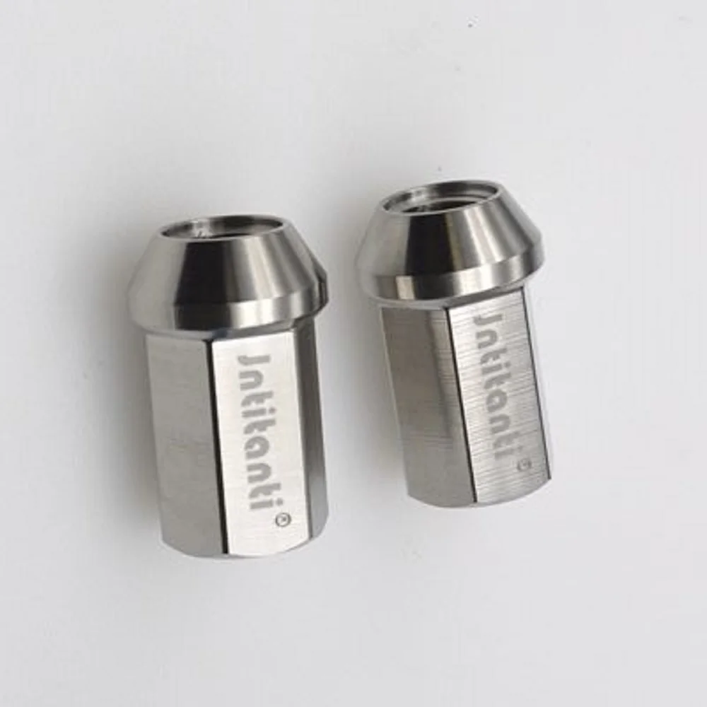 Jntitanti Gr5 titanium lug nut M12x1.5x35mm open end  for Toyota Honda Mazda Mistubishi  Ford Buick KIA Hyundai etc