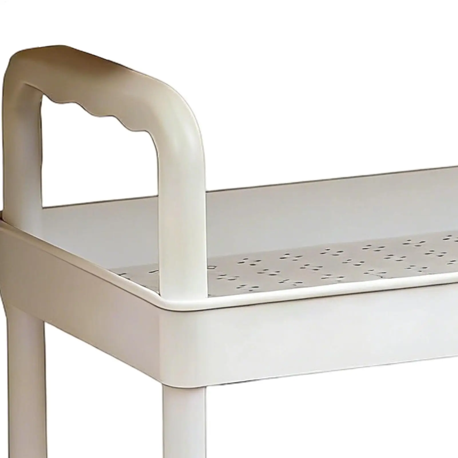 

Тележка для хранения вещей, 2-уровневая мобильная полка на колесах, универсальная тележка для дома, кухни, ванной, кладовой, прачечной, гаража, рабочего места, общежития