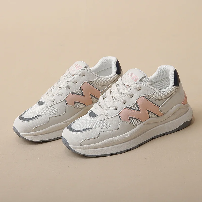 Woman Casual Sport Shoes Mesh Breathable Sneakers Women 2025 Trainers Shoes Ladies Flat Lightweight Soft Running Sports Shoes