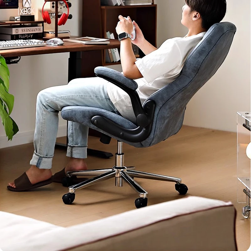 كرسي مريح للمنزل، دراسة الكمبيوتر، كرسي ألعاب مريح، أثاث مريح للرياضات الإلكترونية، أثاث Silla Oficina فردي #2