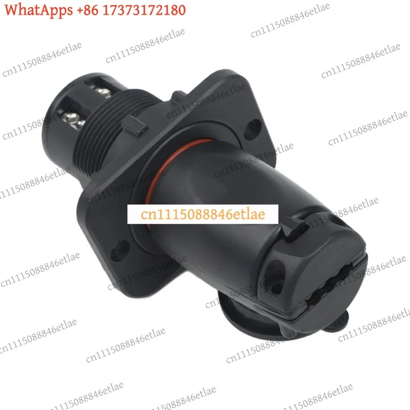 k03 70A Waterproof Trolling Motor Plug Socket 12V 24V 36V 48V DC Marine Connector with ABS Housing and Moisture Seal