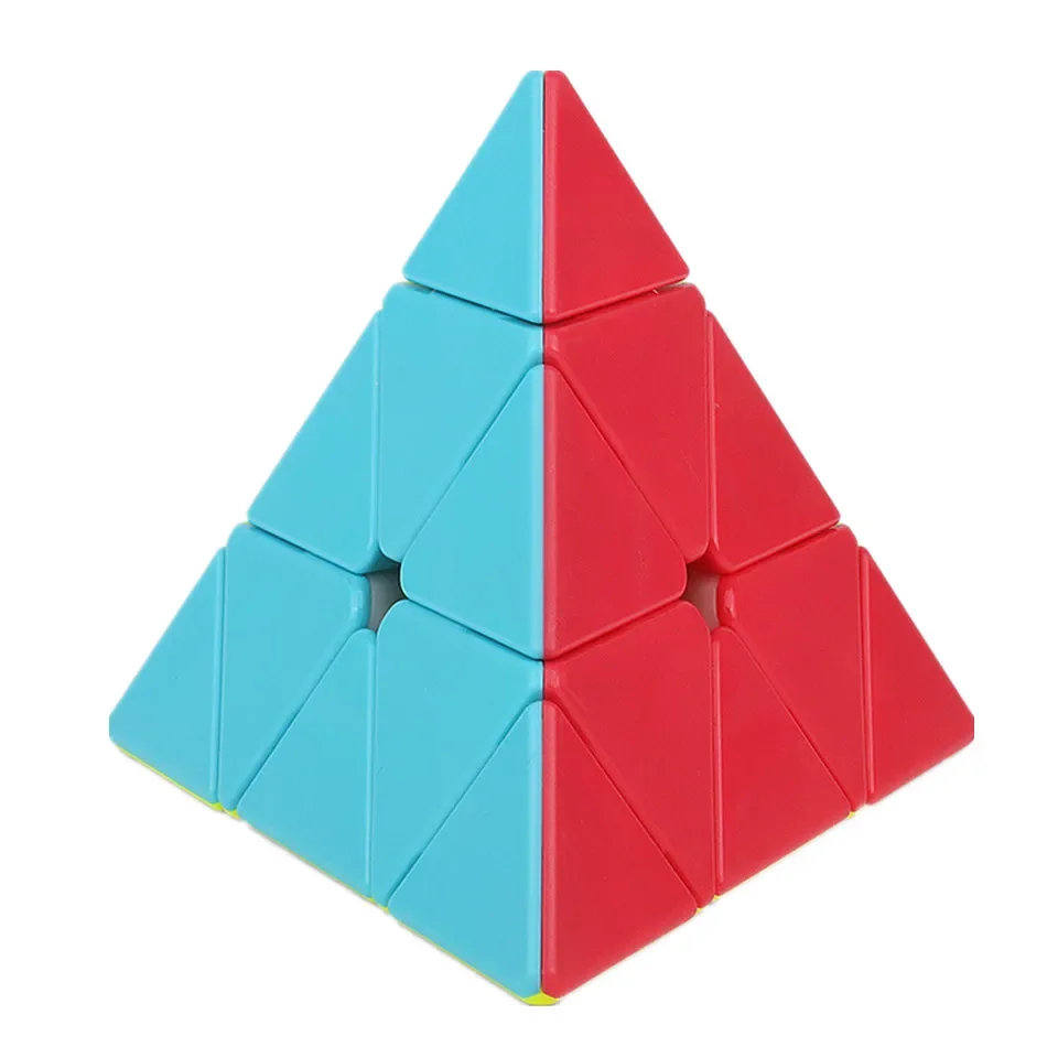 Cubo mágico QIYI Qiming S2 Pyraminx 3x3 para aliviar el estrés, juguete profesional, rompecabezas mágico, regalo para niños, juguetes educativos