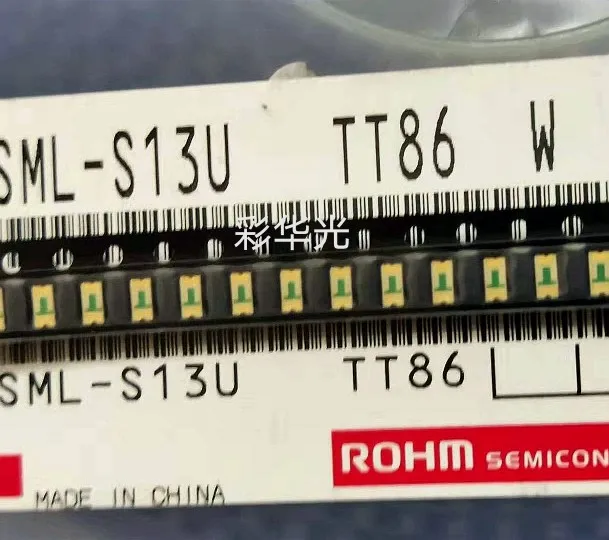 50Pcs/SML-S13UTT86 Red, 1206 [3216], 20 mA, 1.9V, 620nm
