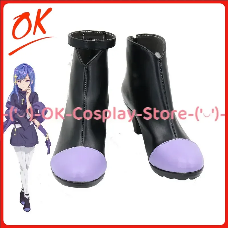 

[Customized] Maha Cosplay Shoes Game Assassin Gets Reincarnated Aristocrat Anime Roleplay Props Carnival Party PU Leather Boots