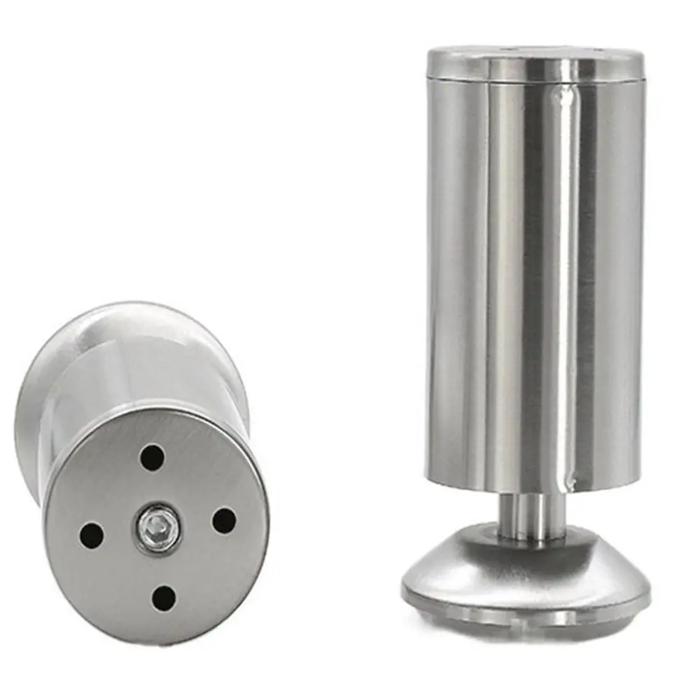 Soporte cilíndrico de 6-30cm, herrajes para muebles gruesos y duraderos ajustables, patas para mesa, cama, sofá, gabinete