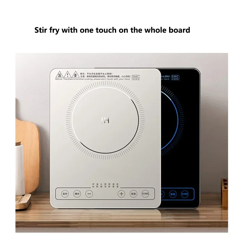 Kompor Induksi Listrik Baru 2000W Kompor Baterai Penggorengan Hemat Energi Memasak Multifungsi Baru Cerdas Khusus Asli