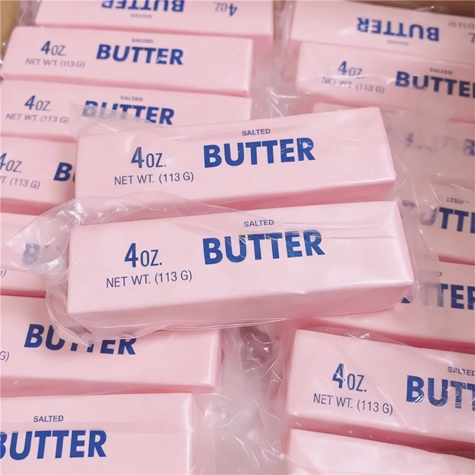 1/2/3/4/5 Stück Butter-Stick Squishy Spielzeug, langsam aufsteigendes Butter-Bar-Spielzeug, Squishy Fidget Toy, Anti-Stress-Handentspannungsgeschenk