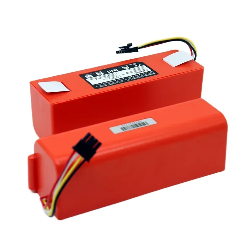 

14.4V 12800mAh Robotic Vacuum Cleaner Replacement Battery For Xiaomi Roborock S55 S60 S65 S50 S51 S5 MAX S6 Parts