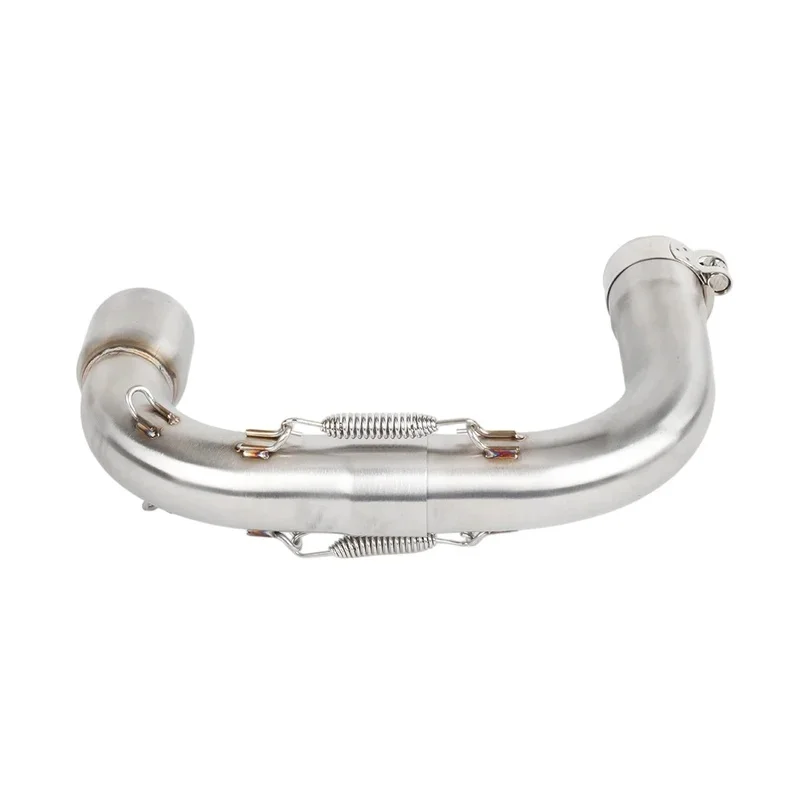 Slip‑On Motorcycle Escape Exhaust Middle Link Pipe Fit for Yamaha YXR660FH 4x4 Hunter Edition 2004‑2007