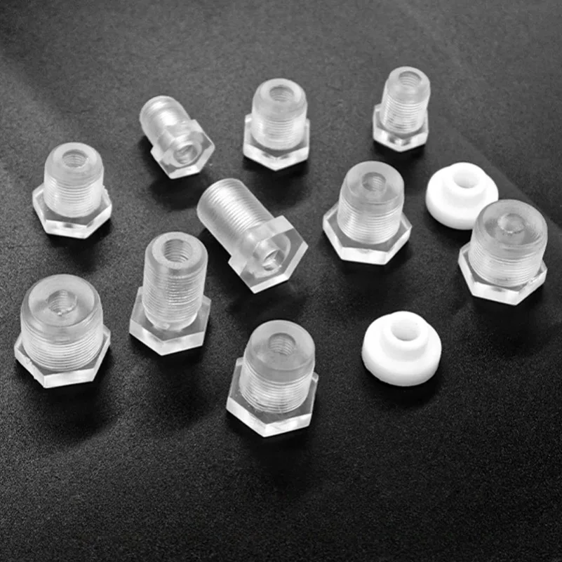 20pcs Wire Cut EDM Insulated Nylon Conductive Block Holder Seat OD 12/14/16/18mm ID 6mm for CNC Wire Cutting Machine