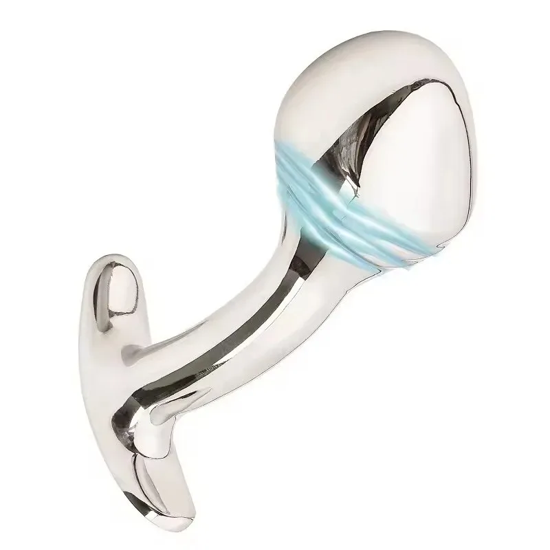 S/M/L Anal Beads Metal Butt Plug Wearable Insert BDSM Erotic Toy For Men Women Adult 18+