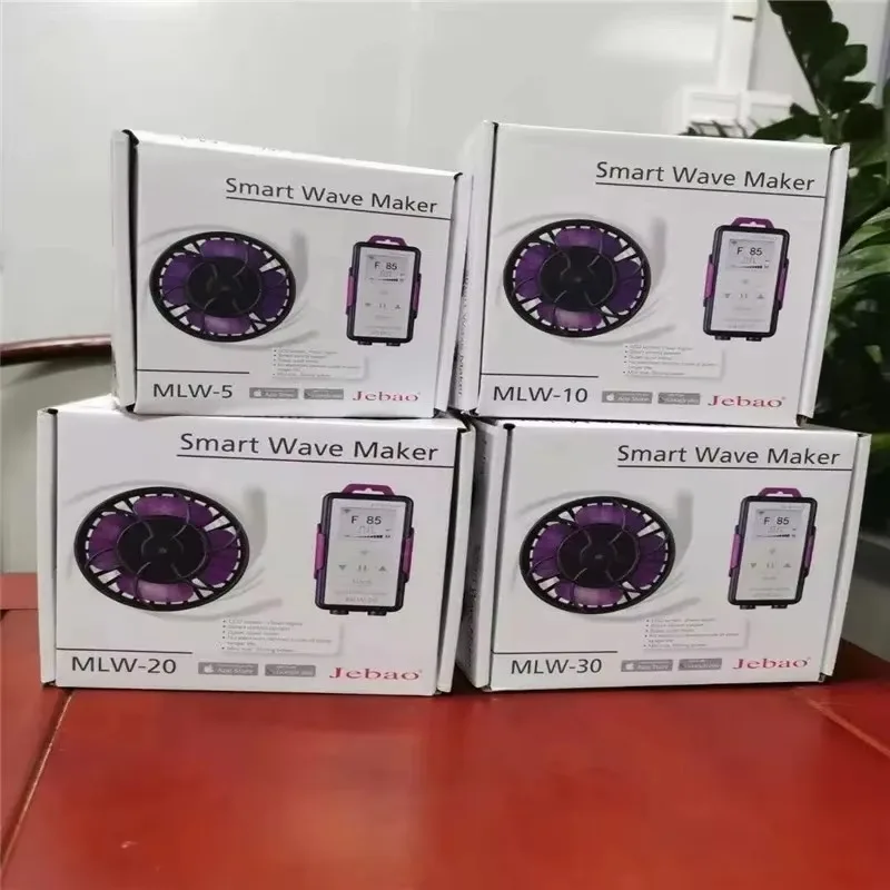 Jebao Smart Wave Maker Pump WiFi APP Controller LCD Display MLW MOW Aquarium Flow Pumps for Fish Tank Marine Reef Plastic