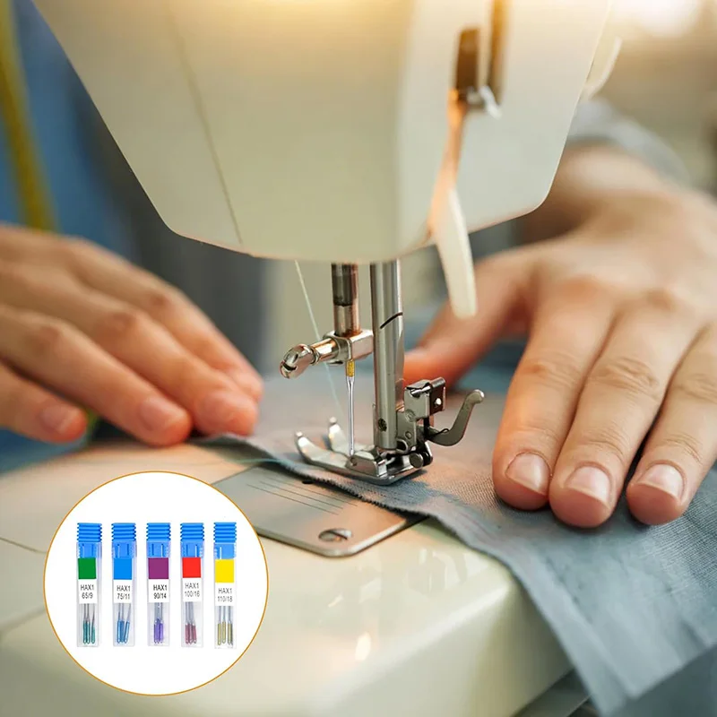 30Pcs Universal Sewing Machine Needles 5Size Sewing Machine Anti-jump Needle DIY Sewing Tools Home Sewing Machine Accessories
