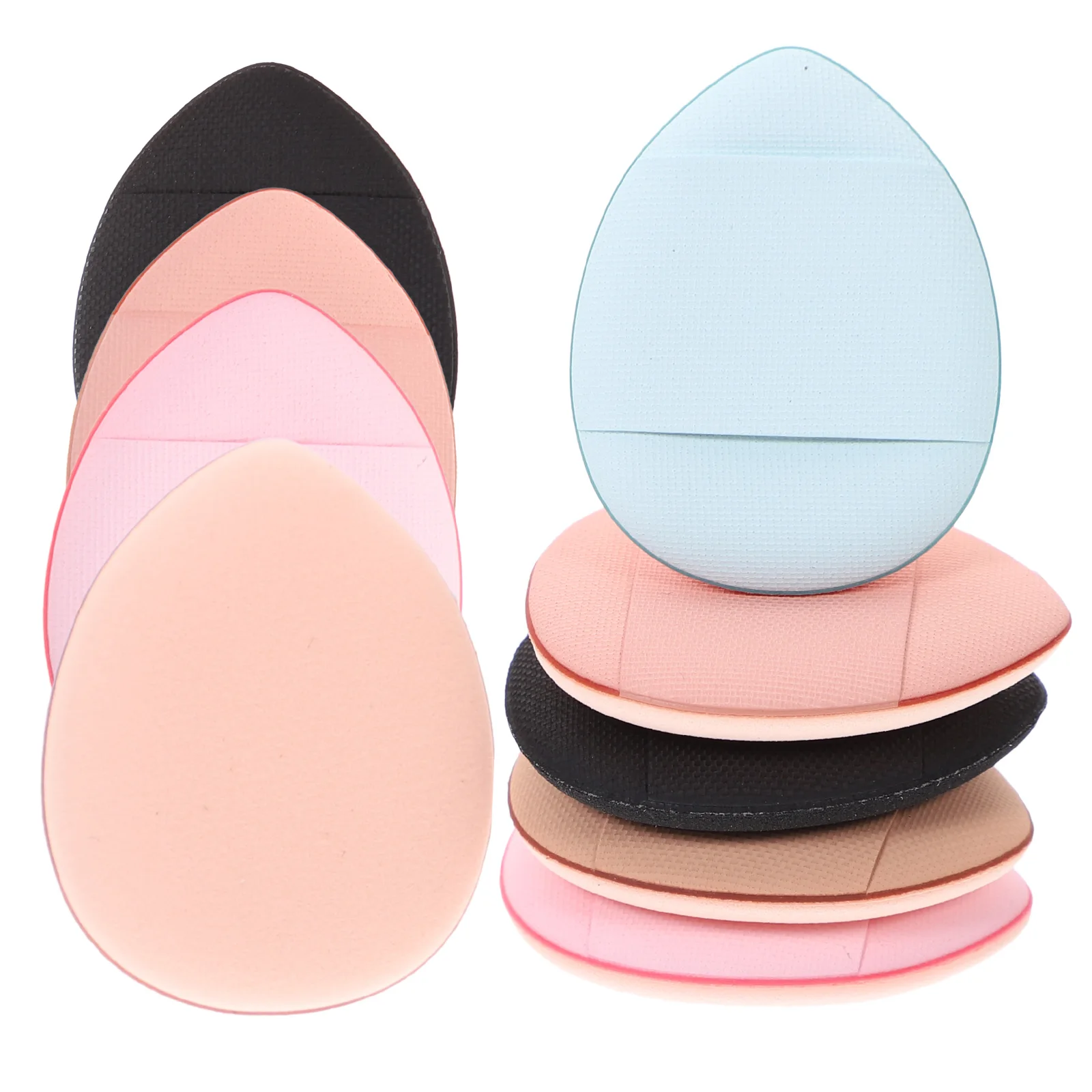 

25 Pcs Puff Makeup Mini Finger Women Supplies Matte Pink Concealer Women Makeup Supplies Foundation Tools