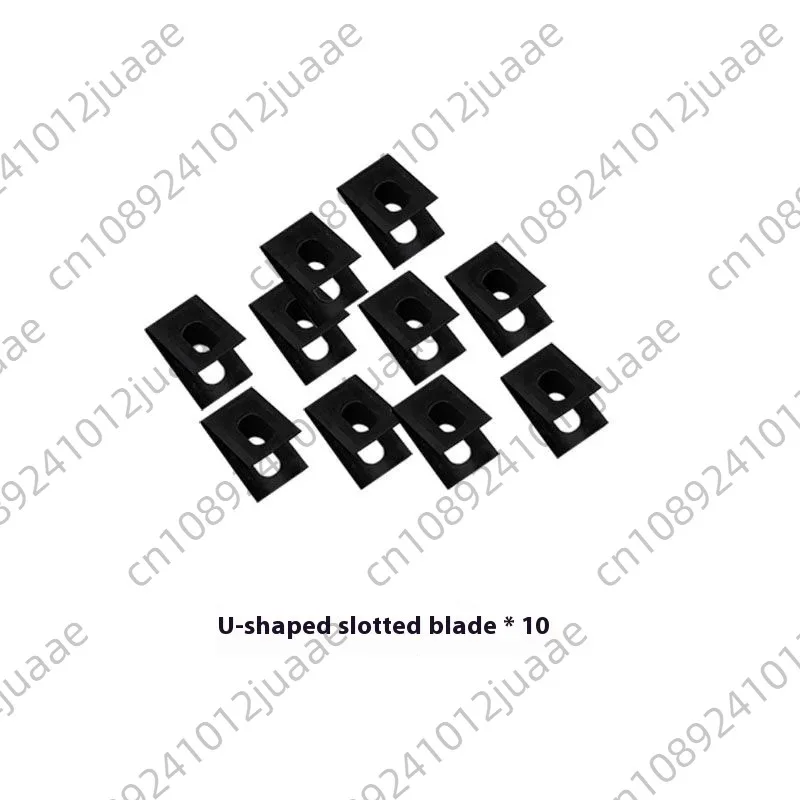 PVC Plastic Floor Slotting Knife Slotting Tool with 10PCS U-shaped Stainless Steel Blade Welding Line Slotting Machine