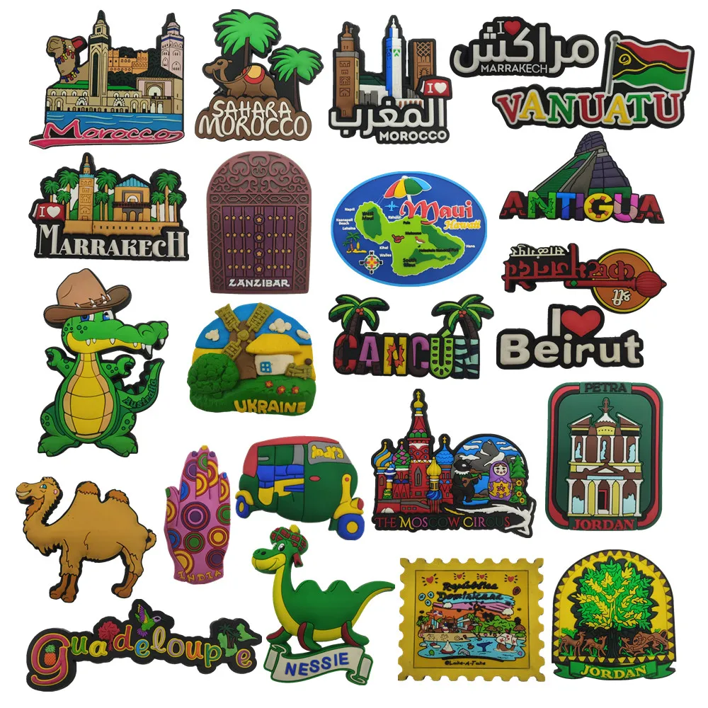 

Багамские, Барбадос, Пунта-Кана, Антигуа, резиновые магниты на холодильник, туристические сувениры, магнитные наклейки на холодильник, коллекция для путешествий