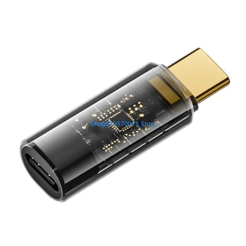 B95C Fast 240W Type C Connectors Highly Power USB C Adapter With LED Supports 8K60Hz Video And 40Gbps Data Transfer