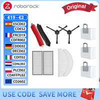 Roborock Original Accessories, Dust Bag/Mop Cloth/Rubber Brush/Side Brush/Washable Filter for Q7 Max/Q8 Max/S8/S7 Max Ultra