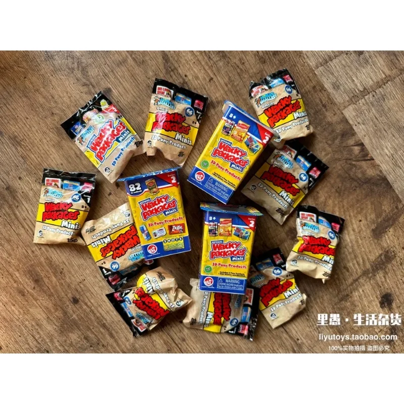 Mini caja ciega en miniatura para niños, bolsa sorpresa, accesorios de adorno, juguete de juego de simulación, paquetes locos genuinos