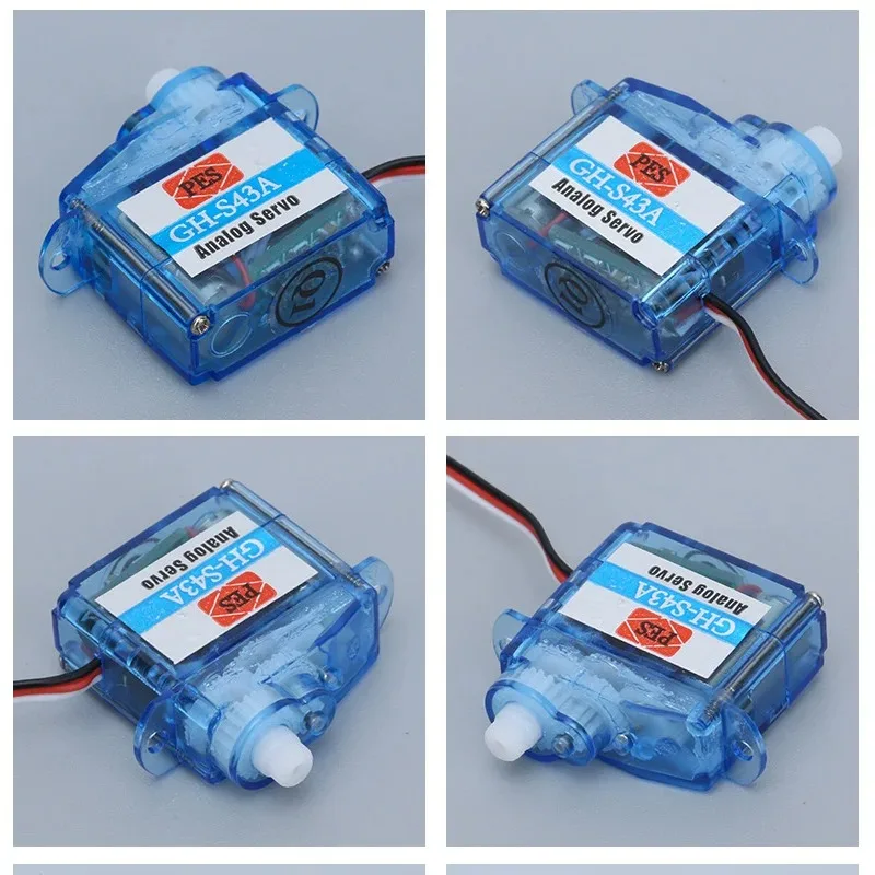 GH-S43D 4.3 グラムデジタルサーボマイクロミニサーボモデリングアクセサリー 90 度 3.6-4.8V RC カーボートロボット飛行機ヘリコプター用
