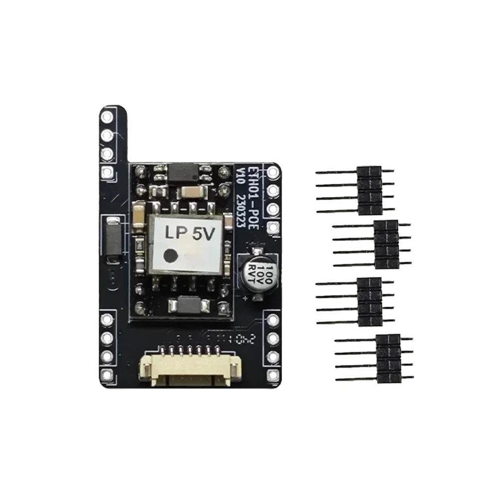 ESP32-C3 Development Board POE Module WT32-ETH01-EVO Embedded Serial Port to Ethernet WIFI Bluetooth Gateway POE Power Supply