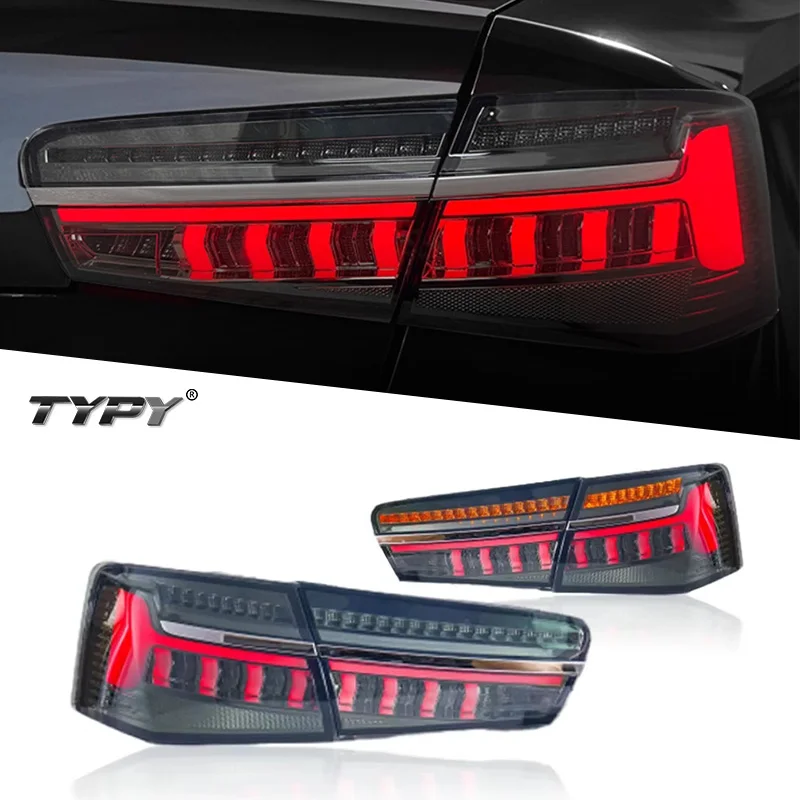 

TYPY Car Tail Lights For Audi A6 C7 LED Car Tail Lamps 2012-2016 Daytime Running Lights Dynamic Turn Signals Car Accessories