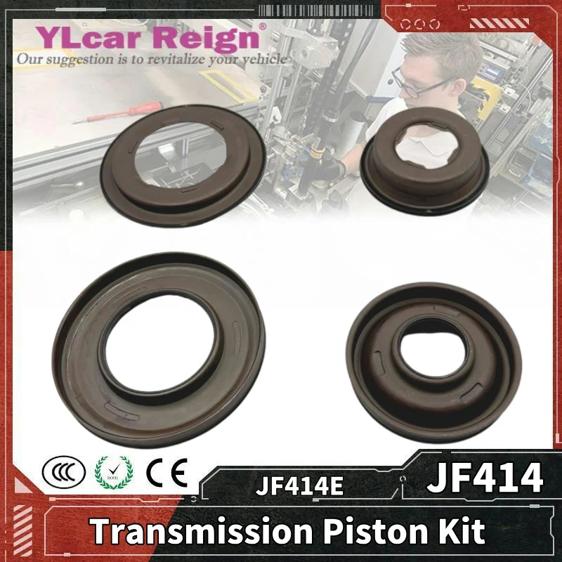 JF414E JF414 4Pcs/Set Automatic Transmission Gearbox Rebuild Piston Kit Fit for 4-Speed GEELY Nissan MARCH Car Accessories Parts