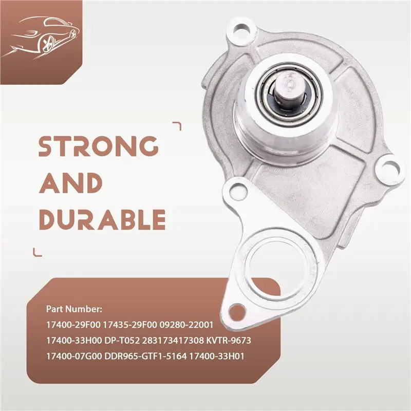 مضخة مياه 09280-22001 17400-29F00 17435-29F00 لسوزوكي ATV LTZ400 DRZ400 Quadsport LT-Z400 Z400 K3 K4 2000-2009 #2