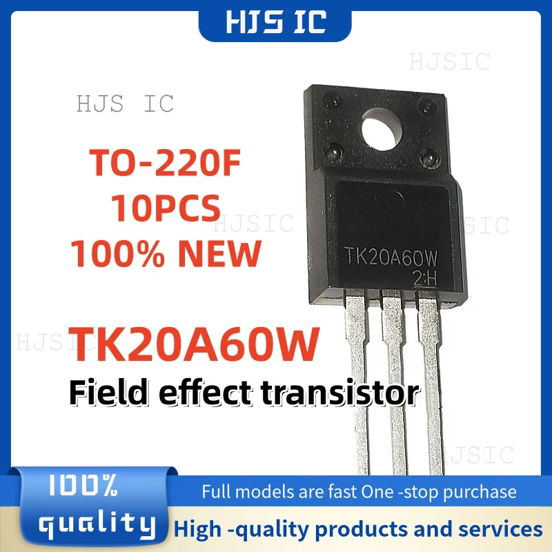 10PCS/LOT 100% NEW K20A60W TK20A60W TO-220F 20A 600V Best Quality transistor In Stock