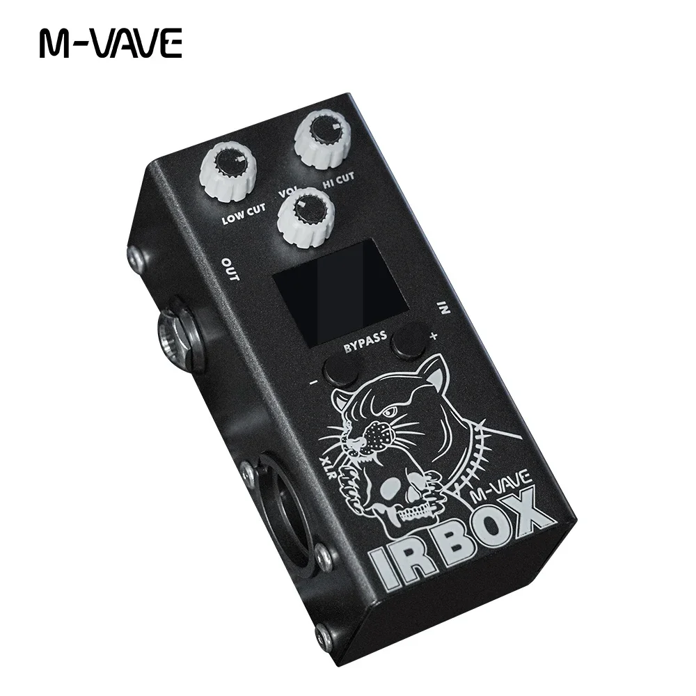 M-VAVE IR Box Electric Guitar Effects Pedal IR Cab Impulse Response Cabinets Simulator Speaker Effect Guitar Accessories