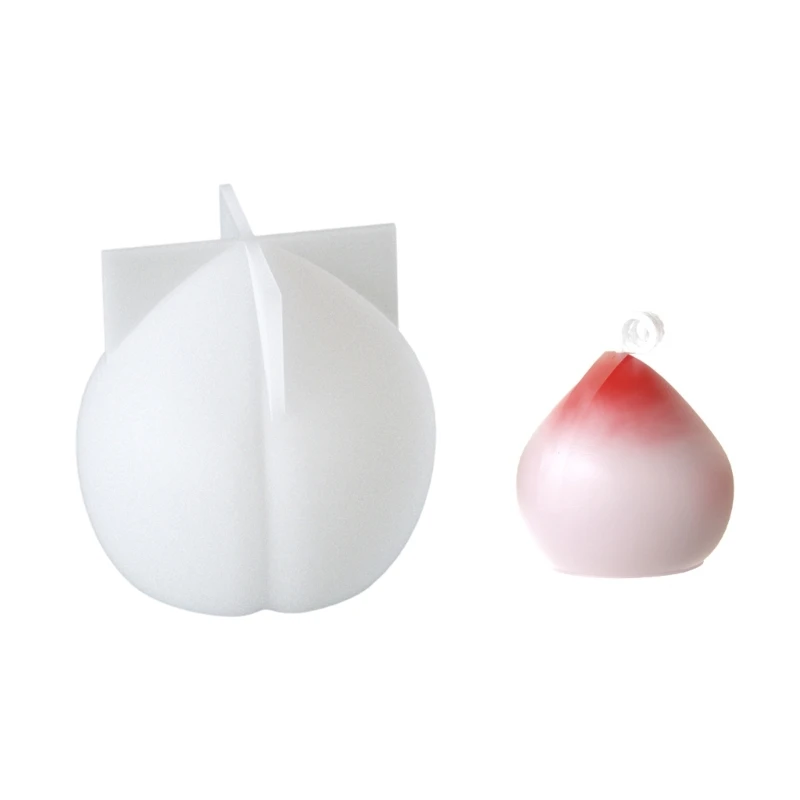 

Heat Resistant Fruit Mold Nonstick Mould for Artistic Home and Event Decoration Flexible Silicone Form