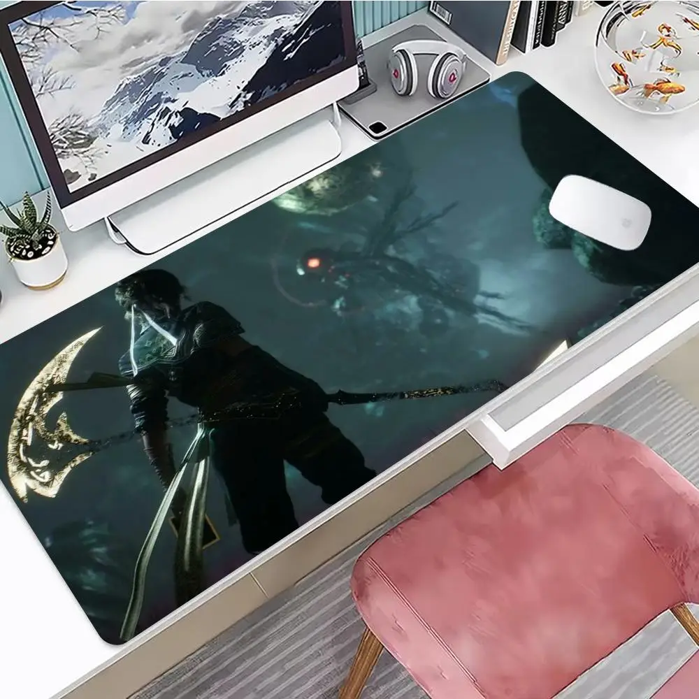 Studio Mouse Pad Gaming Mouse Pad, Mouse Pad with Edges and Non-Slip Rubber Base, Extended Mouse Pad