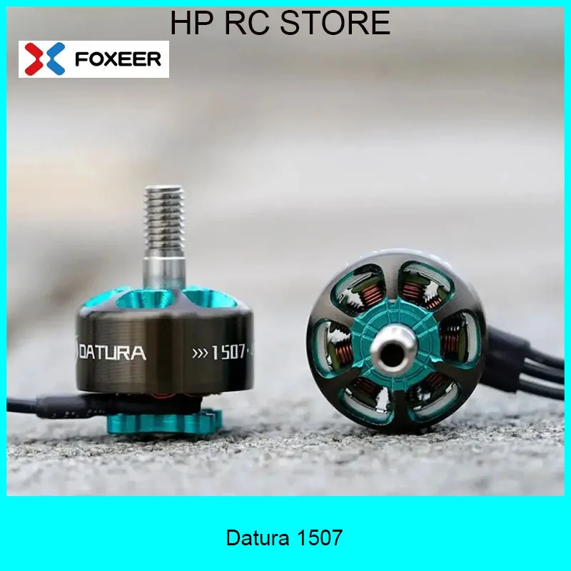 

Foxeer Datura 1507 M5 FPV Motor 4150KV 4S 2750KV 6S for Compatible 3-5inch Propeller for RC FPV Freestyle Cinewhoop Ducted Drone