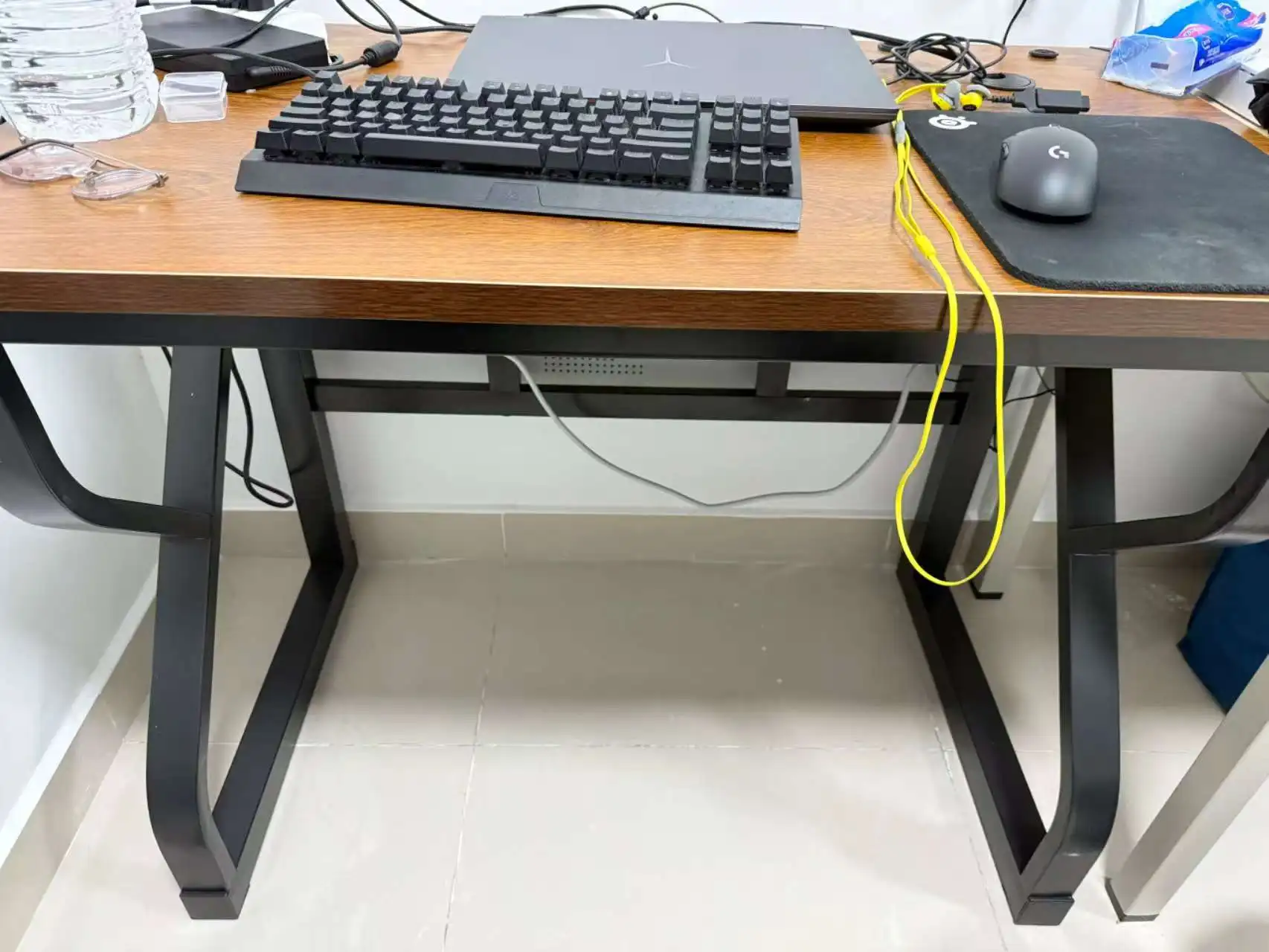 Muebles de escritorio para ordenador, escritorio para juegos, estación de trabajo, escritorio de estudio con múltiples opciones de tamaño, muebles modernos para el hogar