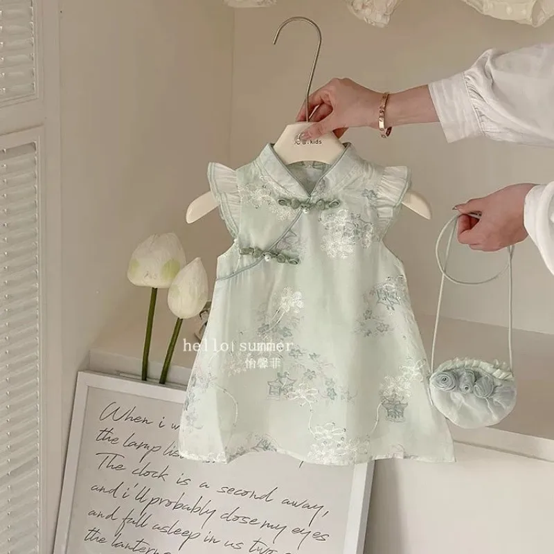 Girls' Cheongsam Dr… - image